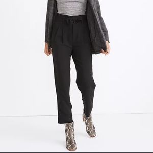 Madewell Drapey Paperbag Pants Sz 0 NWT